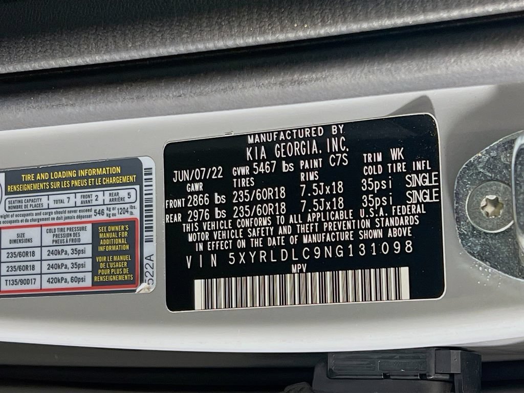 Used 2022 Kia Sorento S w/ Panoramic Sunroof Package AWD/4WD image 34