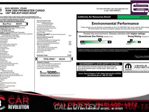 Used 2023 RAM ProMaster 3500 FWD image 2