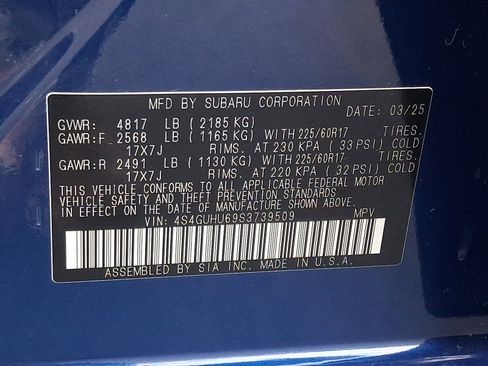 Certified 2025 Subaru Crosstrek 2.5i Wilderness w/ Crosstrek Mirror Package image 28