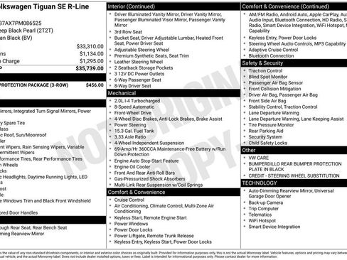 Used 2023 Volkswagen Tiguan SE R-Line FWD image 14