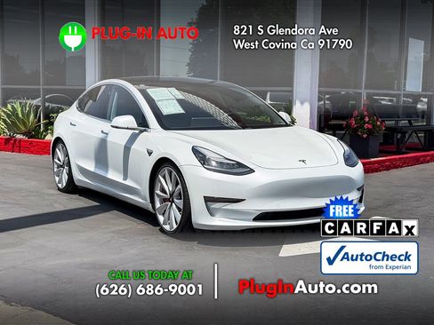 Used 2019 Tesla Model 3 Performance AWD/4WD image 1
