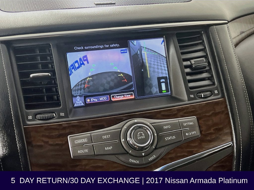 Used 2017 Nissan Armada Platinum w/ Interior Lighting Package AWD/4WD image 21