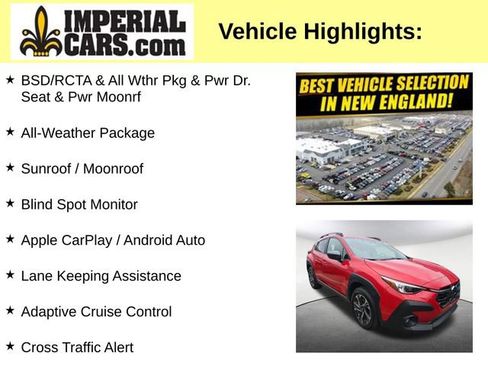 Certified 2025 Subaru Crosstrek 2.0i Premium AWD/4WD image 3