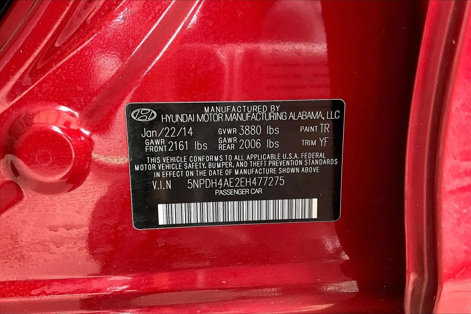 Used 2014 Hyundai Elantra SE w/ Option Group 02 FWD image 16
