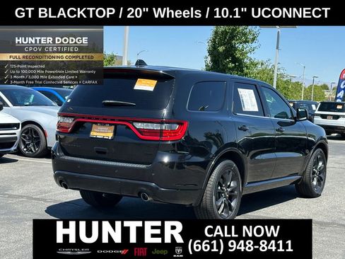 Certified 2021 Dodge Durango GT w/ Blacktop Package RWD image 8