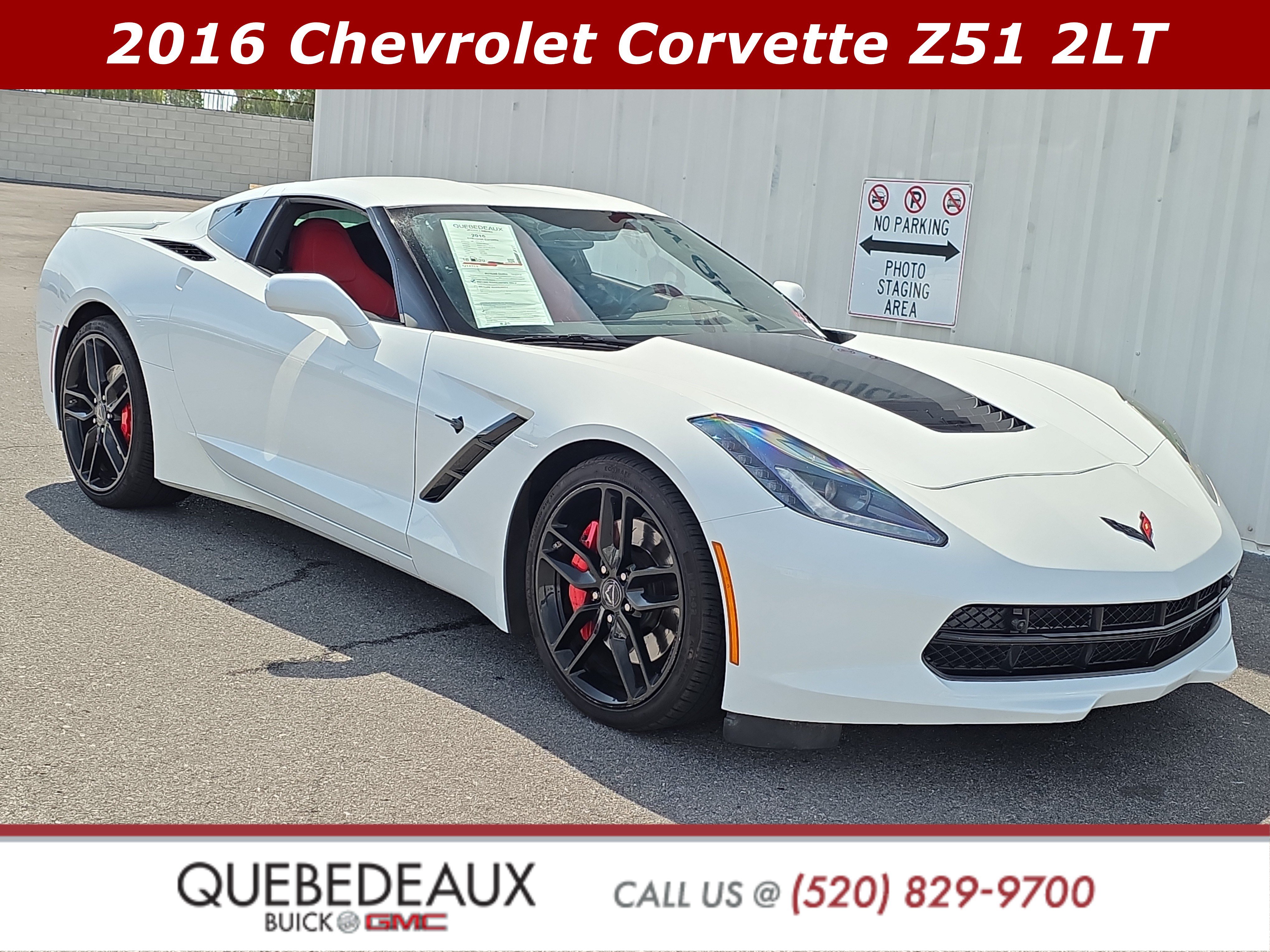 Used 2016 Chevrolet Corvette Stingray Coupe w/ 2LT Preferred Equipment Group RWD image 1