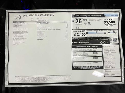 New 2026 Mercedes-Benz GLC 300 4MATIC image 45