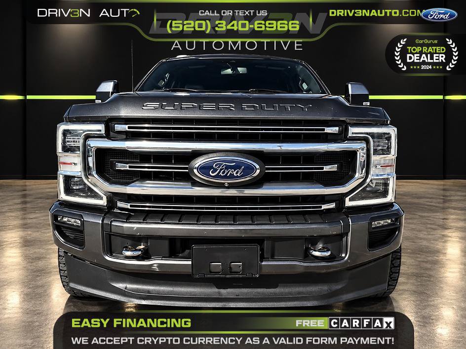 Used 2020 Ford F250 Platinum w/ FX4 Off-Road Package AWD/4WD image 2