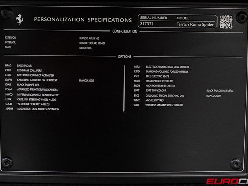 Used 2025 Ferrari Roma Spider RWD image 20