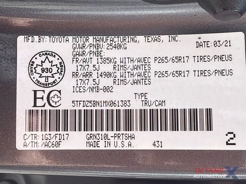 Used 2021 Toyota Tacoma TRD Sport AWD/4WD image 32