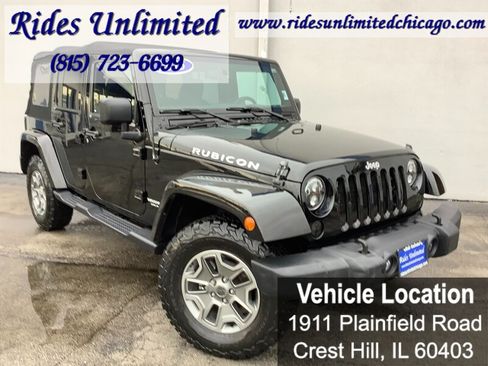 Used 2015 Jeep Wrangler Unlimited Rubicon w/ Dual Top Group AWD/4WD image 7