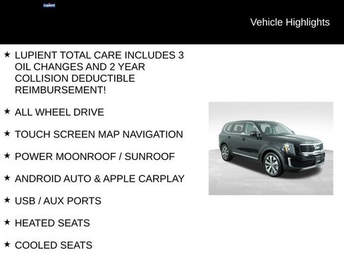 Used 2022 Kia Telluride EX w/ EX Premium Package AWD/4WD image 7
