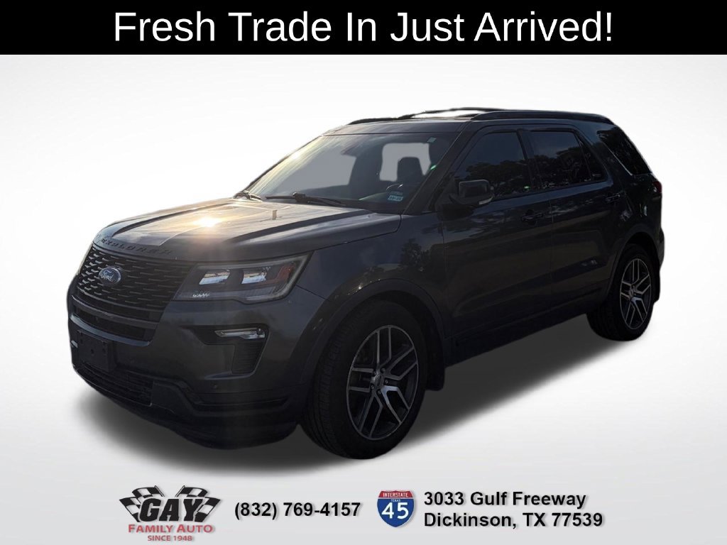 Used 2018 Ford Explorer Sport w/ Equipment Group 401A AWD/4WD image 3