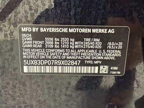 Certified 2024 BMW X3 M40i AWD/4WD image 26