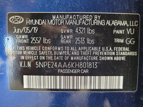 Used 2019 Hyundai Sonata ECO image 33