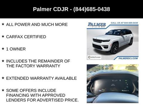 Certified 2022 Jeep Grand Cherokee Summit AWD/4WD image 30