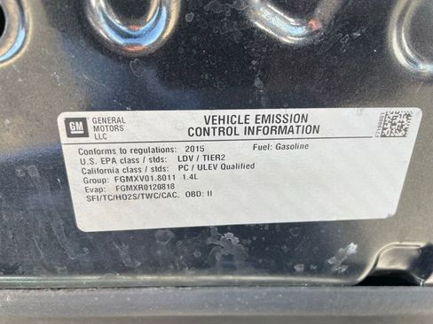 Used 2015 Chevrolet Cruze LT w/ Sun, Sound and Sport Package FWD image 41