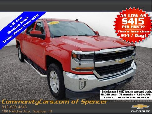 Used 2018 Chevrolet Silverado 1500 LT w/ All Star Edition AWD/4WD image 1