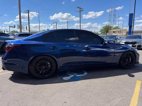 Used 2016 INFINITI Q50 Red Sport 400 AWD/4WD image 4