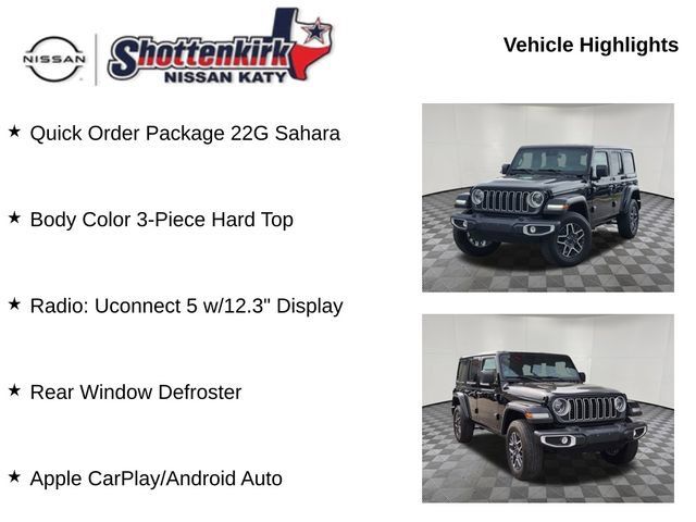 Used 2025 Jeep Wrangler Unlimited Sahara AWD/4WD image 6