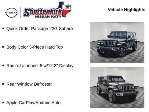 Used 2025 Jeep Wrangler Unlimited Sahara AWD/4WD image 6