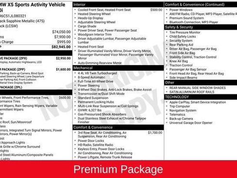 Used 2018 BMW X5 xDrive50i w/ M Sport Package image 5