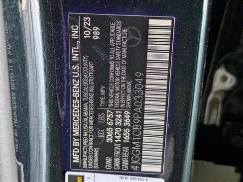 Certified 2023 Mercedes-Benz EQE 350+ 4MATIC SUV image 27