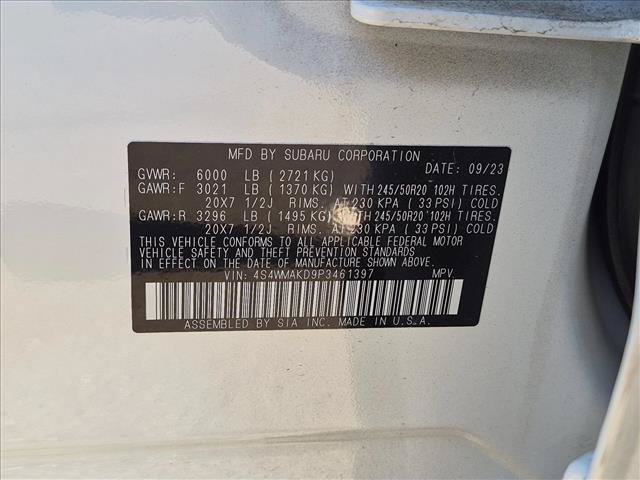 Used 2023 Subaru Ascent Onyx Edition Limited AWD/4WD image 13