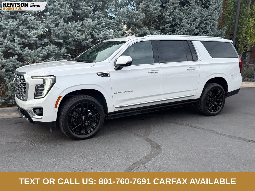 Used 2025 GMC Yukon XL Denali w/ Sun & Power Step Package AWD/4WD 360° Tour