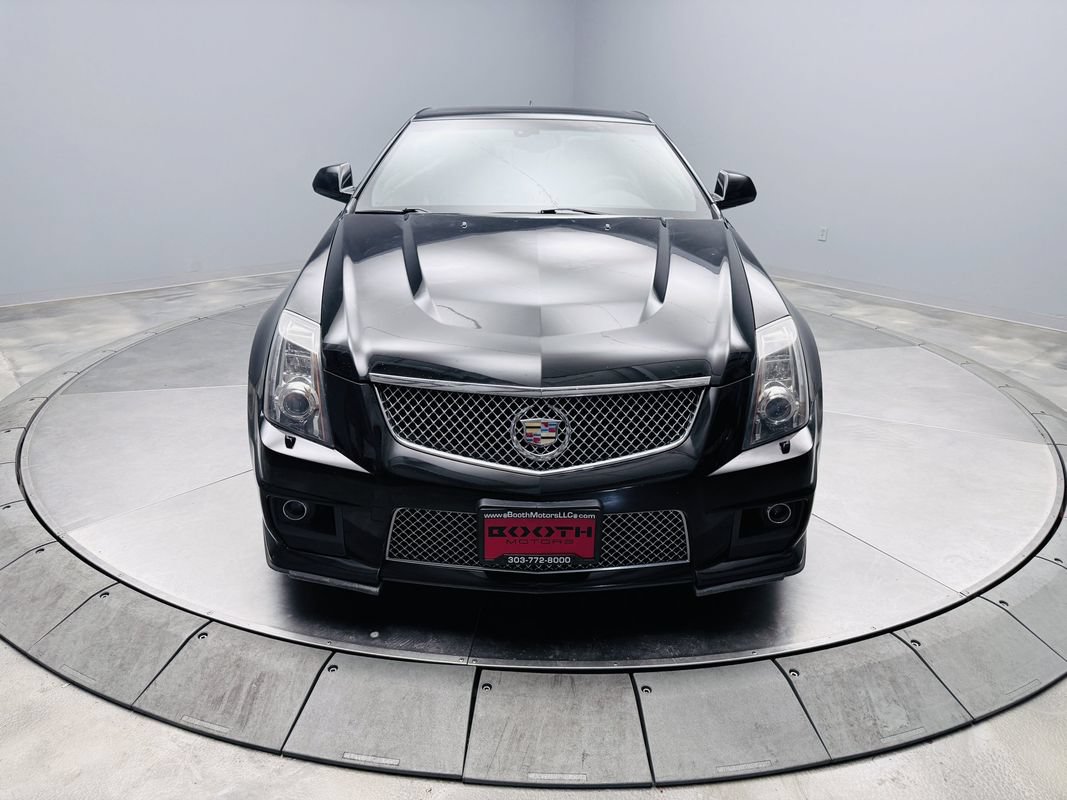 Used 2014 Cadillac CTS V w/ Sport Blue Interior Package RWD image 2