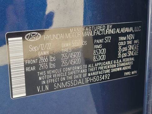 Used 2023 Hyundai Santa Fe Calligraphy image 16