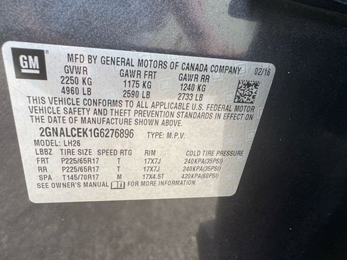 Used 2016 Chevrolet Equinox LT FWD image 36