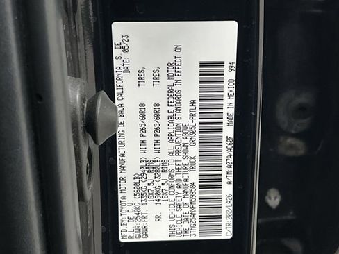 Certified 2023 Toyota Tacoma Limited w/ Nightshade Package image 34