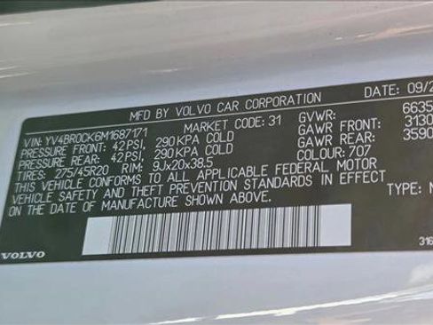 Used 2021 Volvo XC90 T8 Inscription Expression w/ Advanced Package AWD/4WD image 23