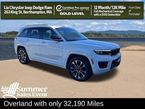 Certified 2023 Jeep Grand Cherokee Overland w/ Luxury Tech Group IV AWD/4WD image 1