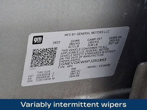 Used 2023 Chevrolet Traverse LT w/ LPO, Floor Liner Package AWD/4WD image 34