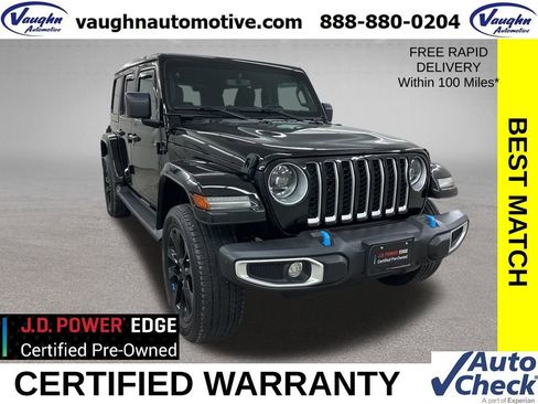 Used 2023 Jeep Wrangler Unlimited Sahara w/ Cold Weather Group image 1