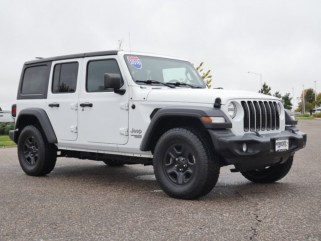 Used 2018 Jeep Wrangler Unlimited Sport AWD/4WD image 7