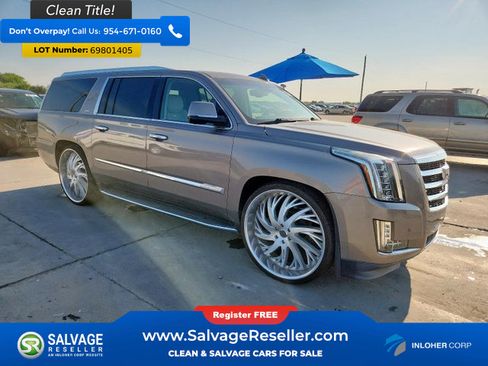 Used 2015 Cadillac Escalade ESV Luxury AWD/4WD image 5