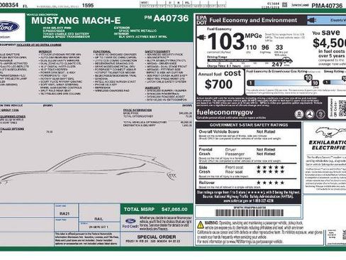 Certified 2023 Ford Mustang Mach-E Select RWD image 5