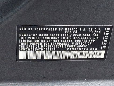 New 2026 Volkswagen Jetta SE image 11