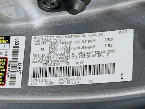 Used 2024 Toyota Tundra SR5 w/ TRD Sport Premium Package image 29