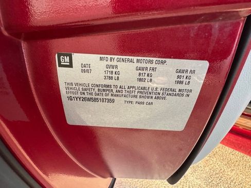 Used 2008 Chevrolet Corvette Coupe w/ Preferred Equipment Group image 23