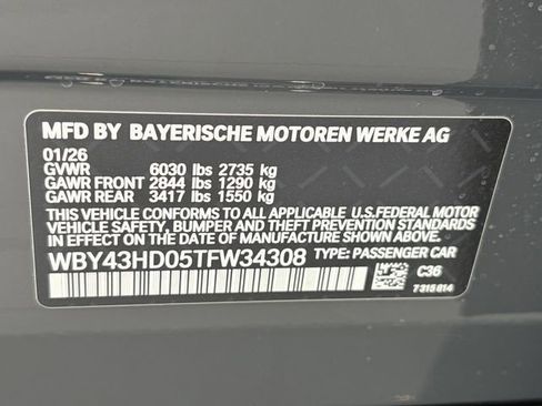 New 2026 BMW i4 xDrive40i w/ M Sport Package AWD/4WD image 21