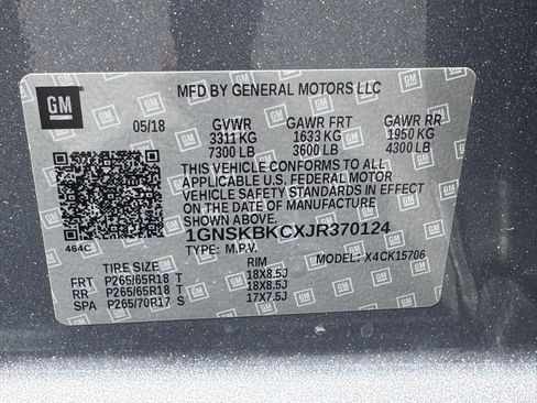 Used 2018 Chevrolet Tahoe LT AWD/4WD image 50