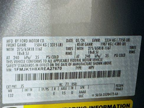 Used 2024 Ford Expedition Max XLT image 12