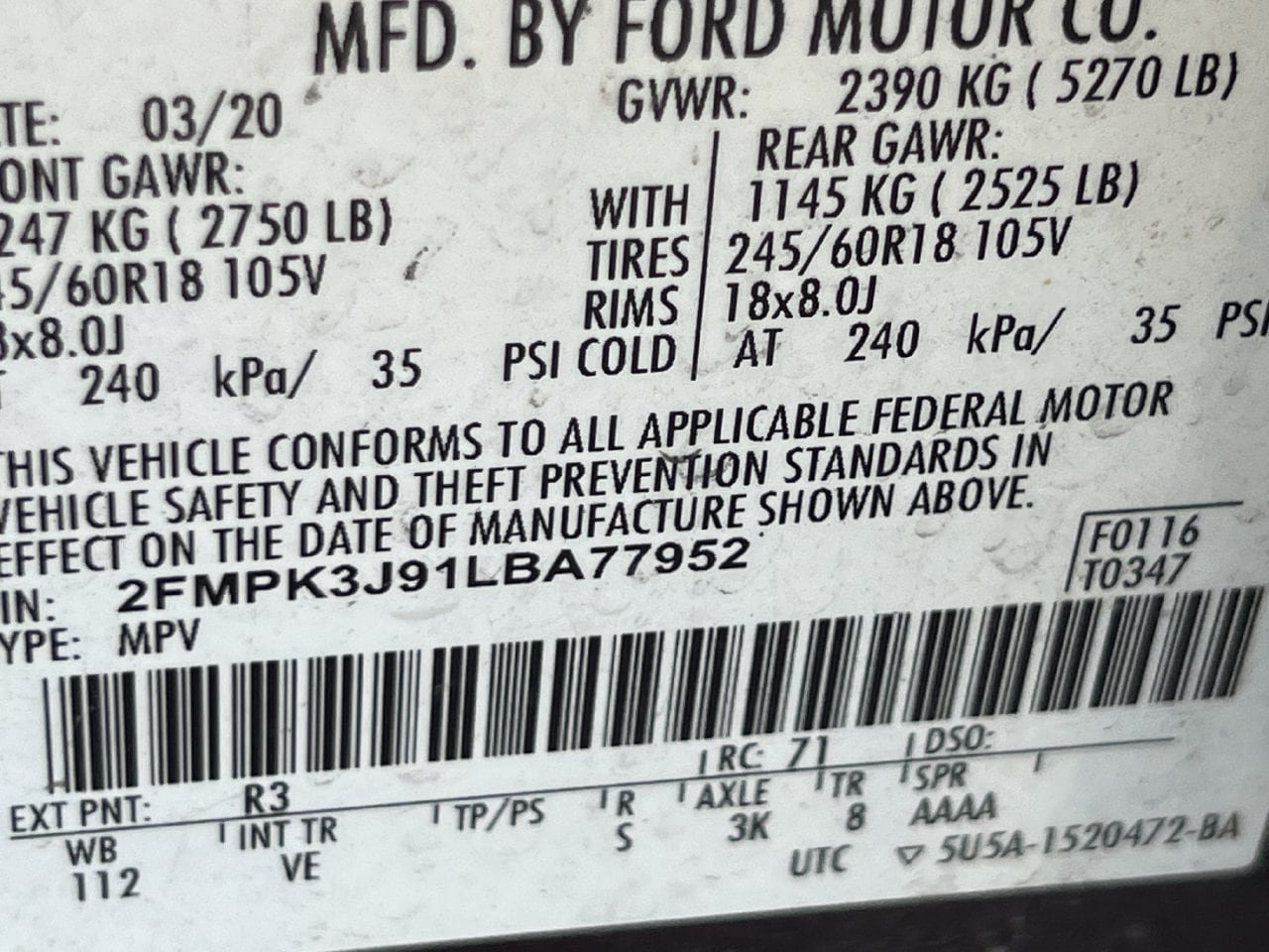 Used 2020 Ford Edge SEL FWD image 11