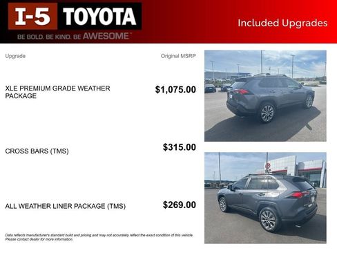 Used 2022 Toyota RAV4 XLE Premium AWD/4WD image 7