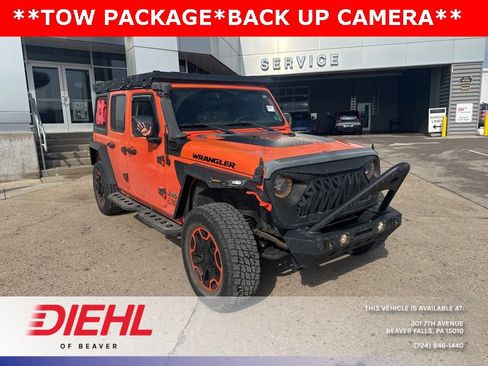 Used 2018 Jeep Wrangler Unlimited Sport S image 1