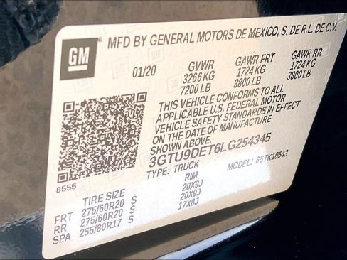 Used 2020 GMC Sierra 1500 SLT w/ SLT Premium Plus Package image 32